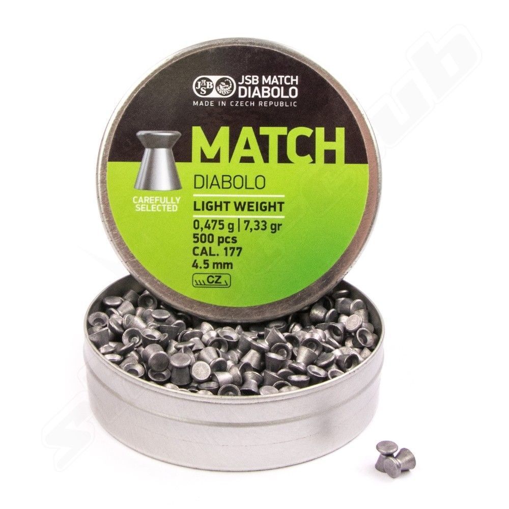 JSB Match Diabolos 4,5 mm / 0,475 g (grn)