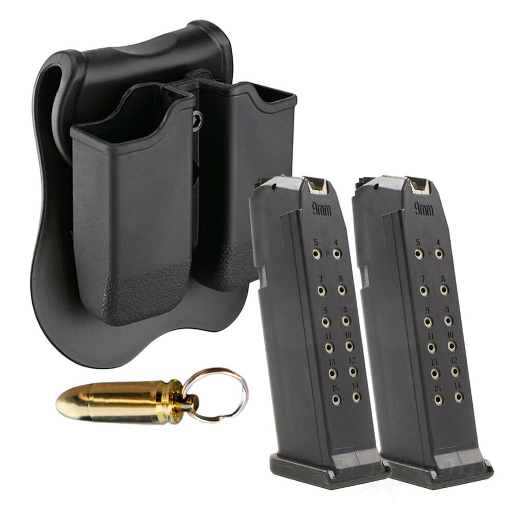 KCI Ersatzmagazin Set mit Cytac Double Magazine Pouch fr Glock Magazine