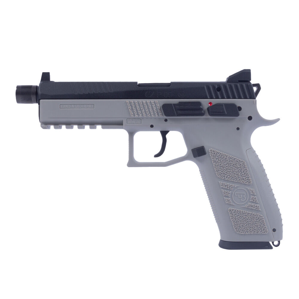 KJ Works CZ P-09 Airsoft CO2 GBB Pistole ab18 - Urban Grey