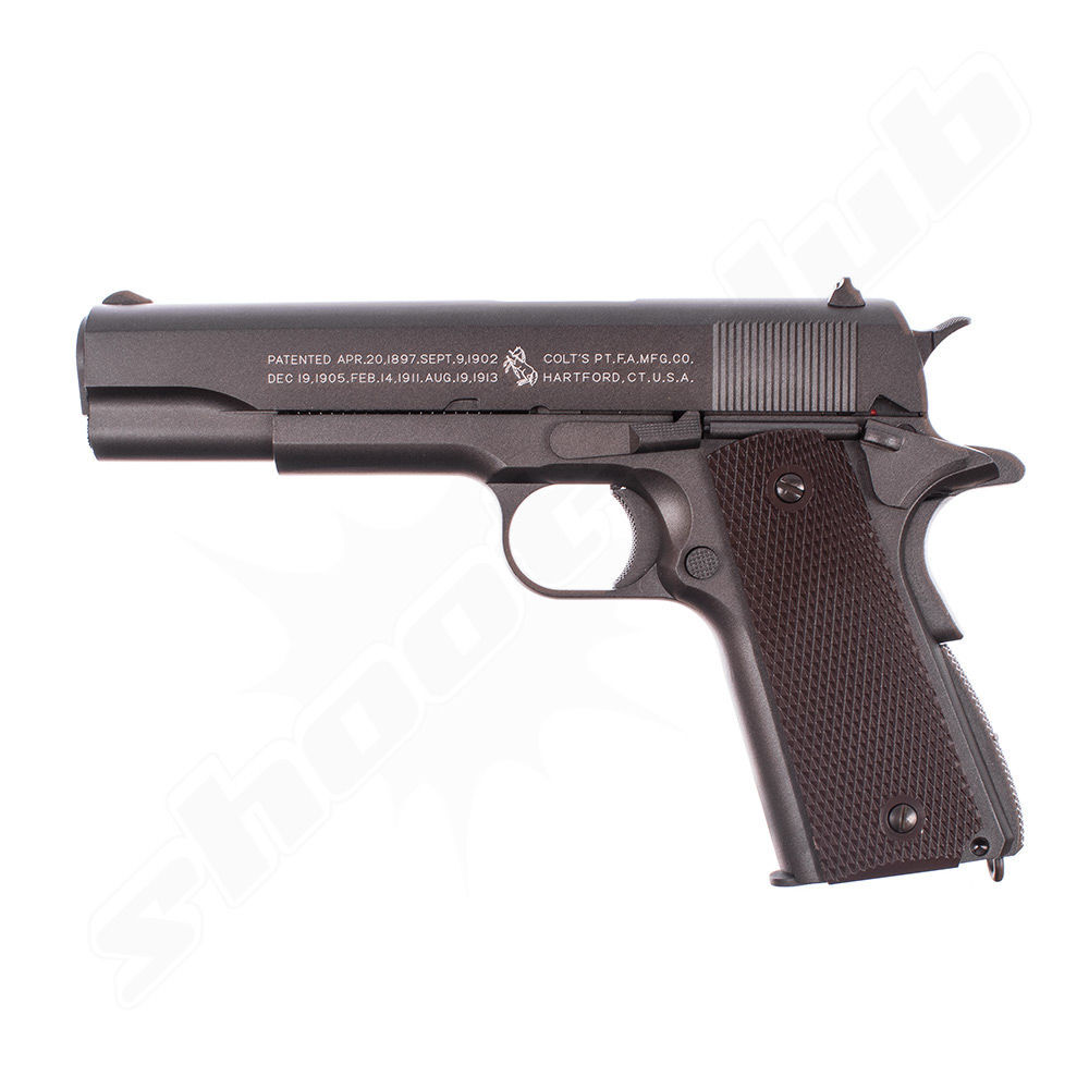 KWC Colt 1911A1 Airsoft CO2 GBB Pistole ab18 - Schwarz