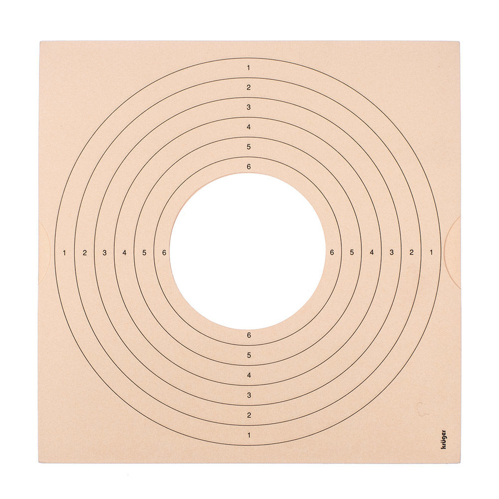 Krger Zielscheiben Kassette f. LP-Scheibenstreifen 17x17cm - 10 Stk