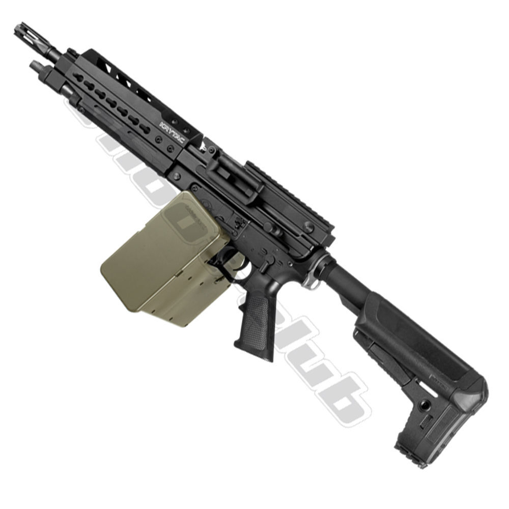 Krytac Trident LMG Enhanced SAEG 6mm Airsoft Maschinengewehr ab 18 Black