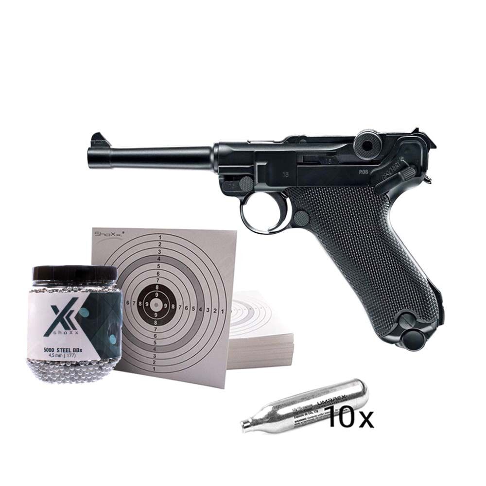 Legends P08 FM Blowback 4,5mm Stahlkugeln im Spar-Set