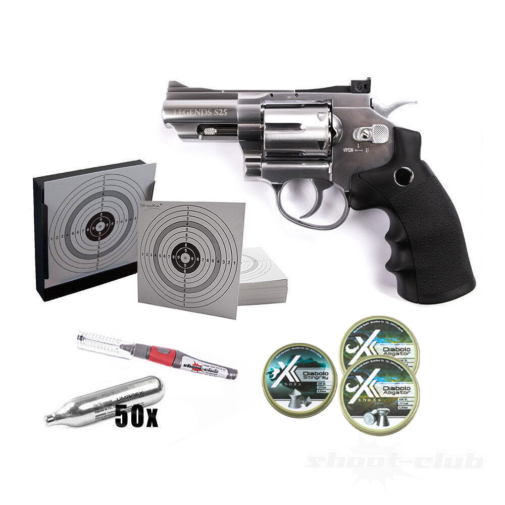 Legends S25 CO2 Revolver im mittelgroen Spar-Set