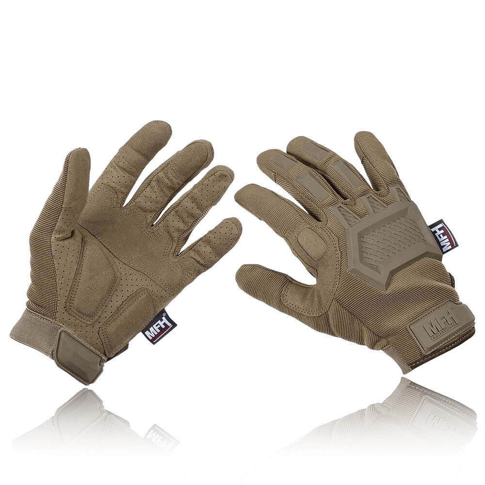 MFH Taktische Handschuhe Action Tan Gr. XL