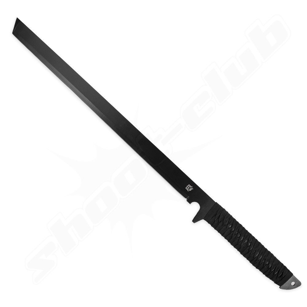 MP9 Machete in Ninja Schwert Optik brüniert - 420er Stahl