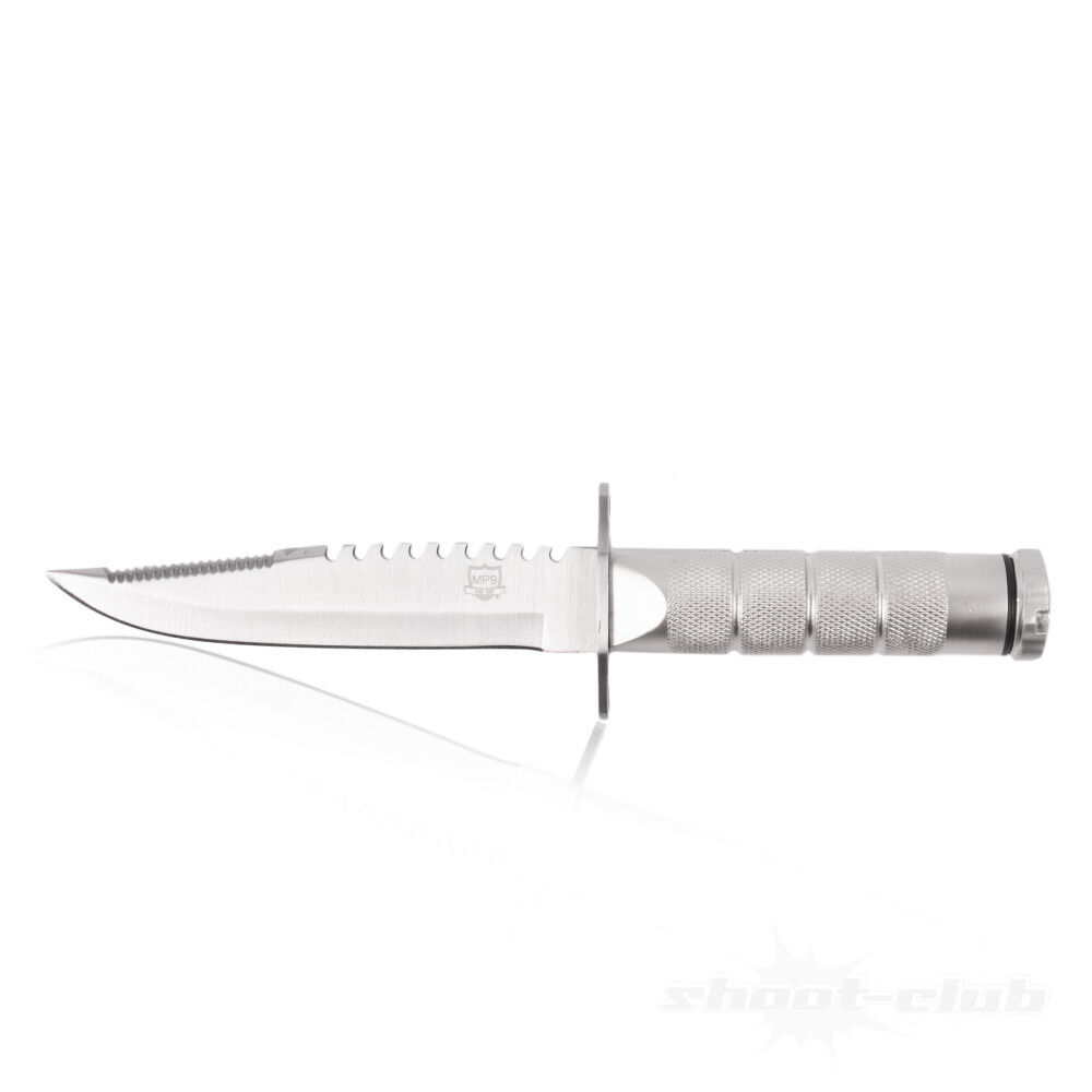 MP9 Survivalmesser 3.4 Silver Feststehendes Messer