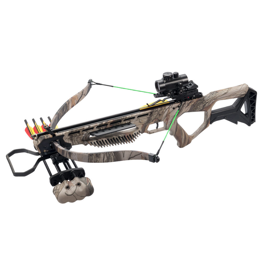 Man Kung Specter Recurve Gewehrarmbrust 175 lbs Camo SET