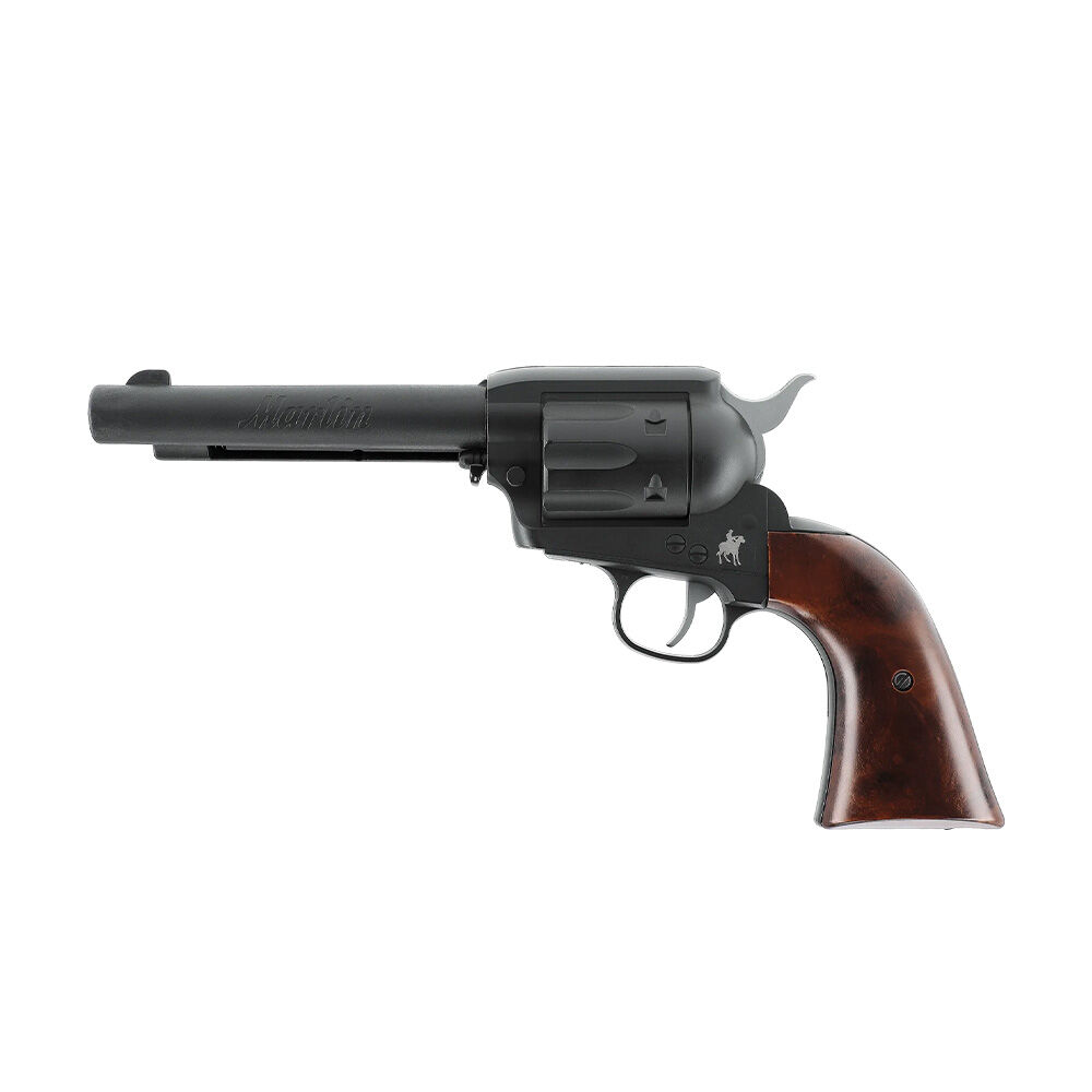 Marlin Co2 Revolver NBB 4,5mm BB schwarz/holzoptik