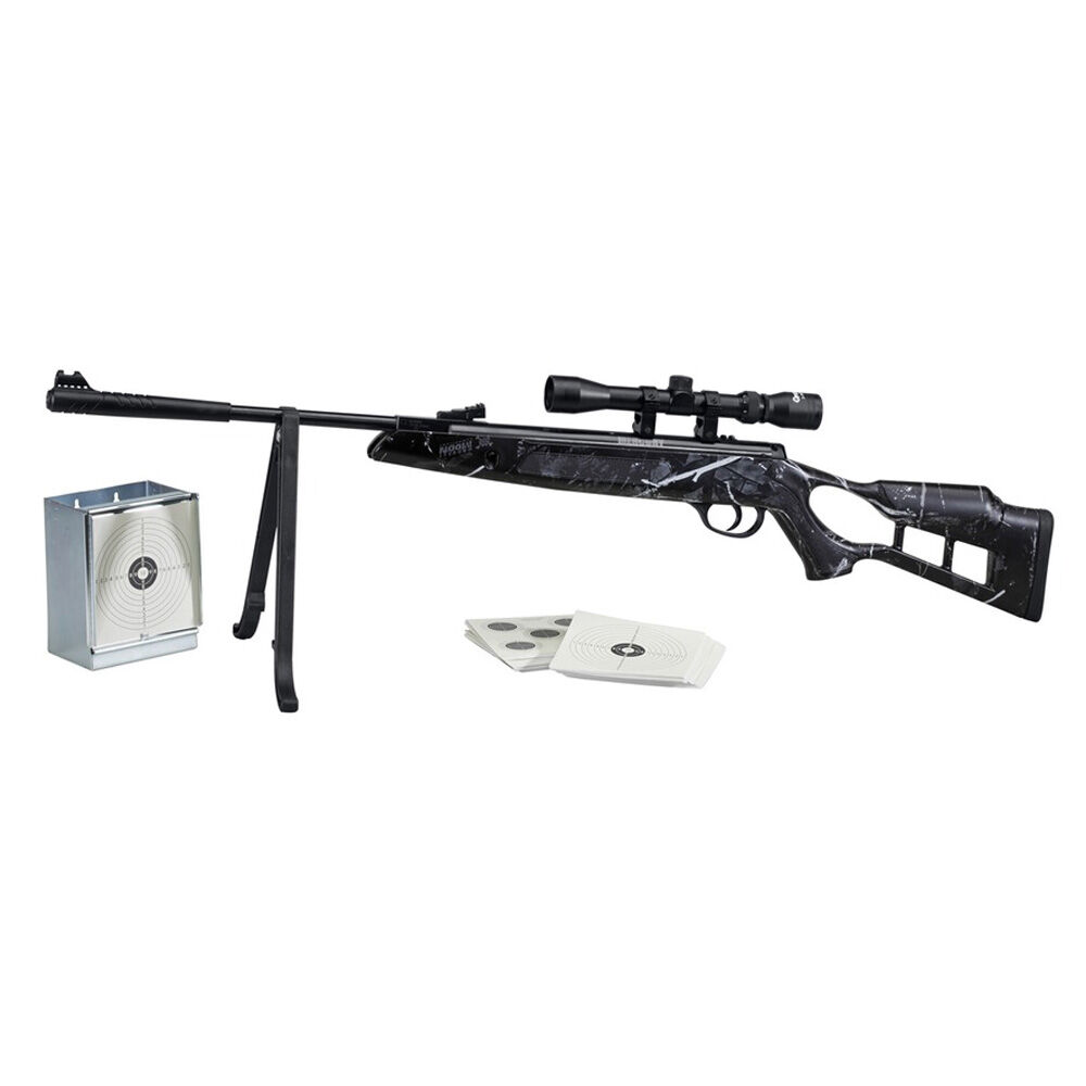 Mercury Luftgwehr Chili Camo Set 4,5mm Diabolos mit Zielfernrohr & Zweibein