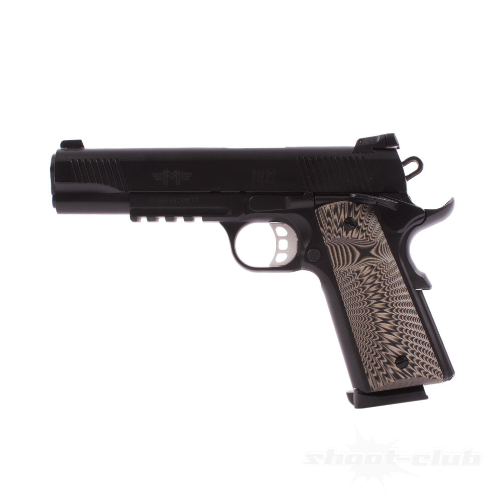 Messerschmitt ME 1911 Pistole Schwarz .45ACP LPA Visier