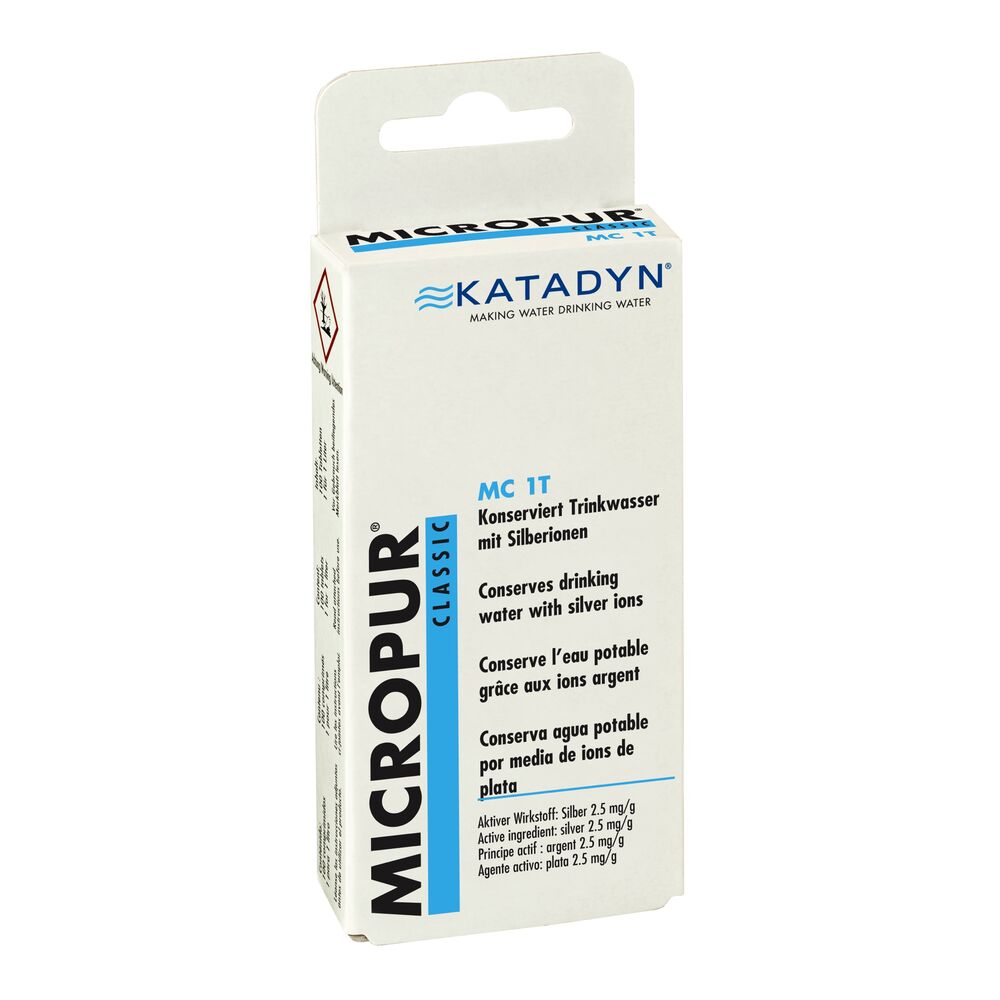 Micropur Classic MC 1T 100 Tabletten zur Trinkwasserkonservierung