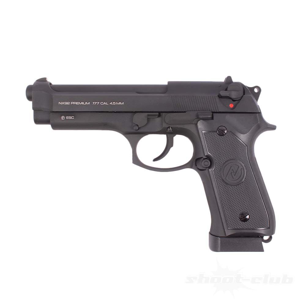 NX 92 Premium Classic Co2 Pistole Blowback 4,5mm BB schwarz