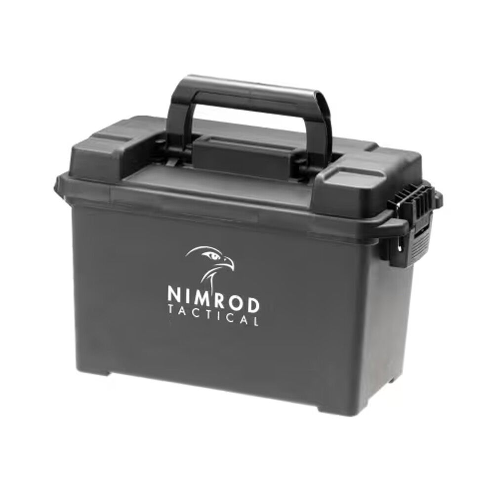 Nimrod Ammo Box Large Munitionskiste 34x18x22 cm schwarz