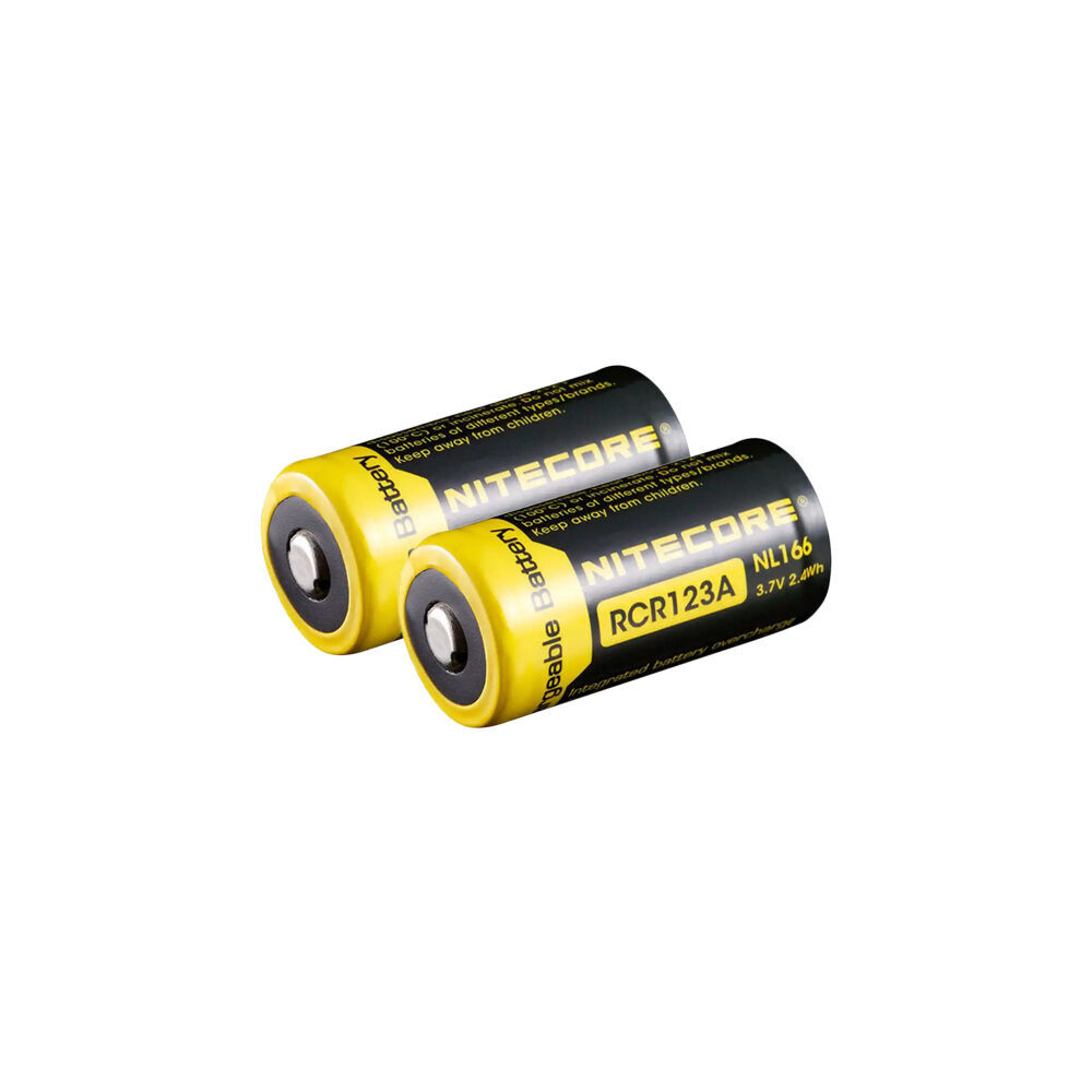 Nitecore Akku CR123A 650mAh 2 Stck