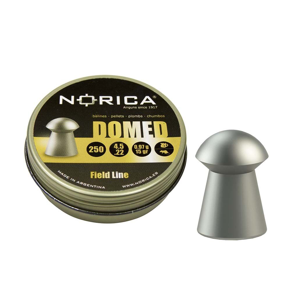 Norica Diabolo Domed Rundkopf 4,5 mm - 250 Stk