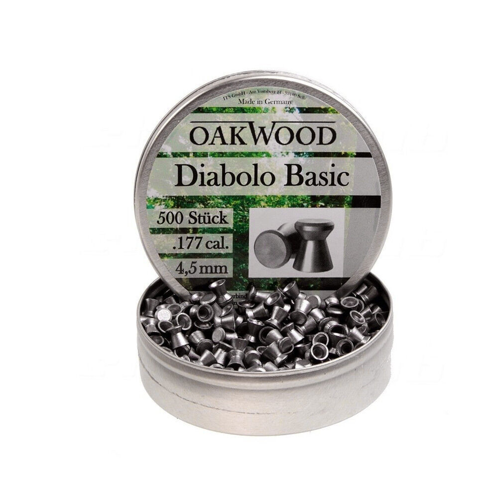 Oakwood Basic Flachkopf Diabolos 4,5 mm - 500 Stck