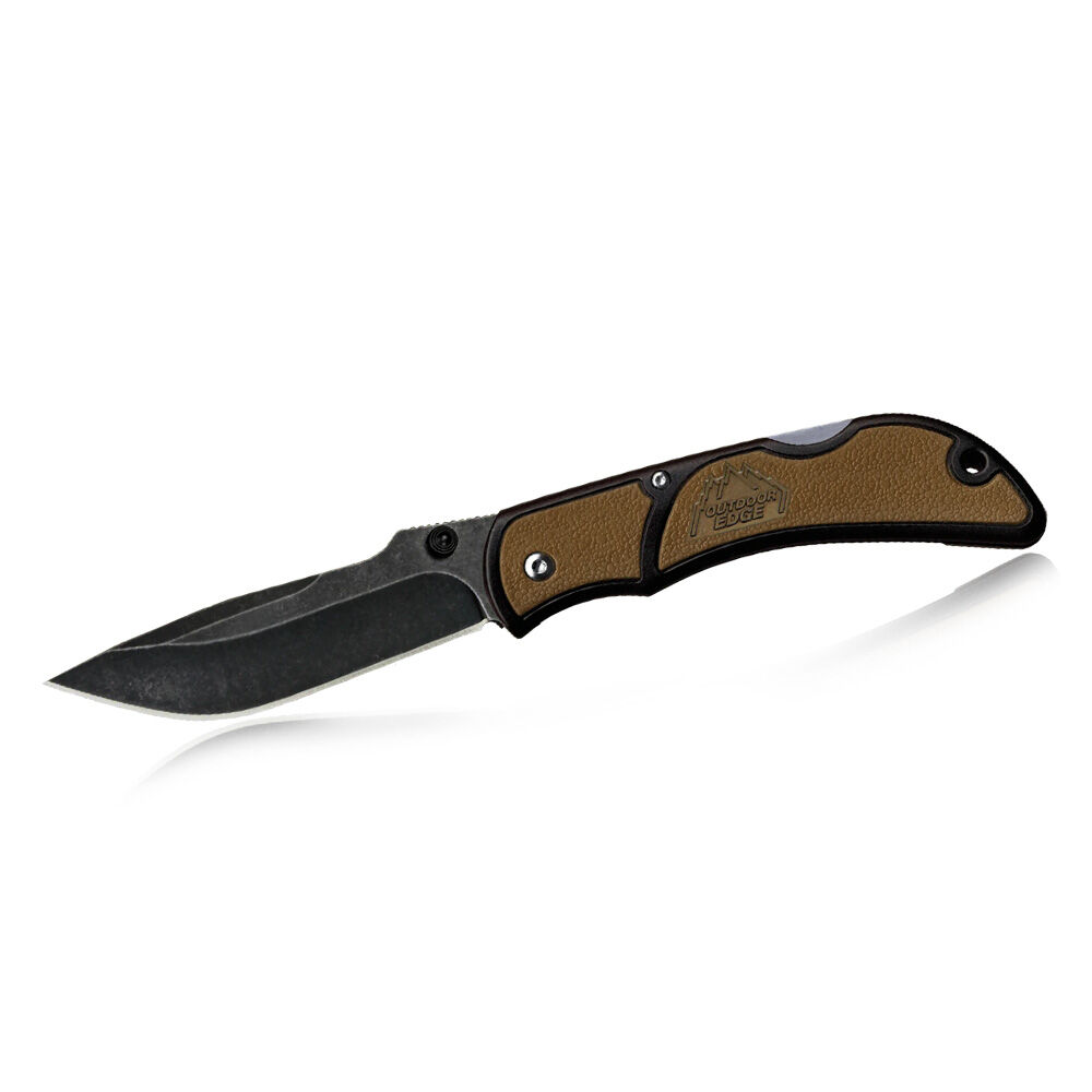 Outdoor Edge Chasm 2,5 Einhandmesser Brown