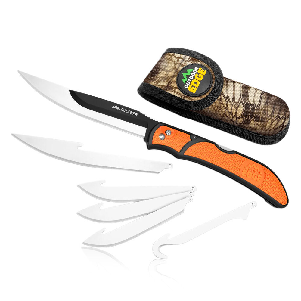 Outdoor Edge Razor Bone Ausbeinmesser Orange