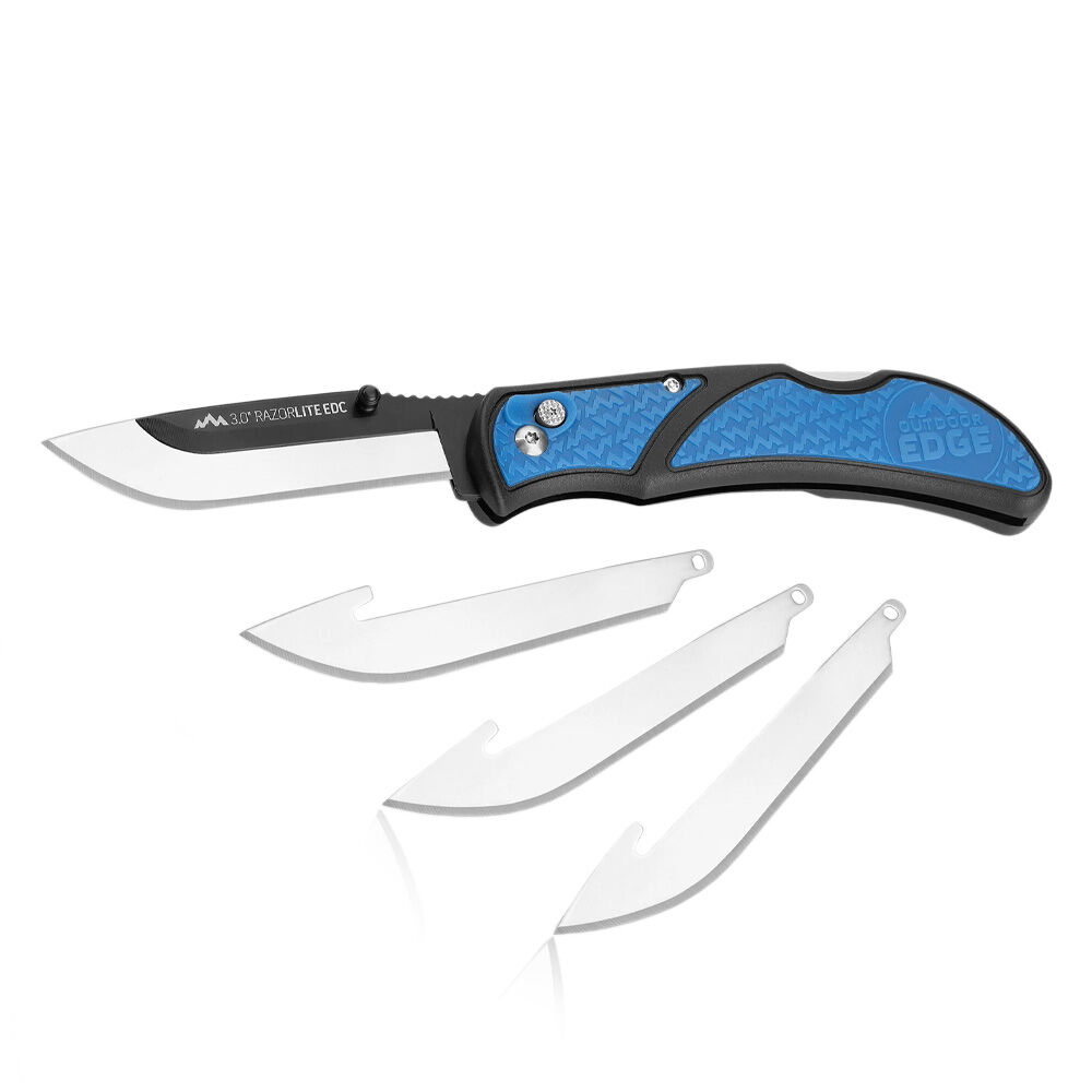 Outdoor Edge Razor EDC Lite 3 Zoll Taschenmesser blau