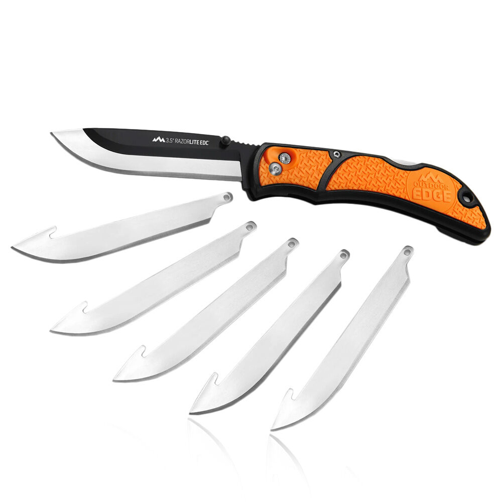 Outdoor Edge Razor EDC Lite 3,5 Zoll Taschenmesser Orange