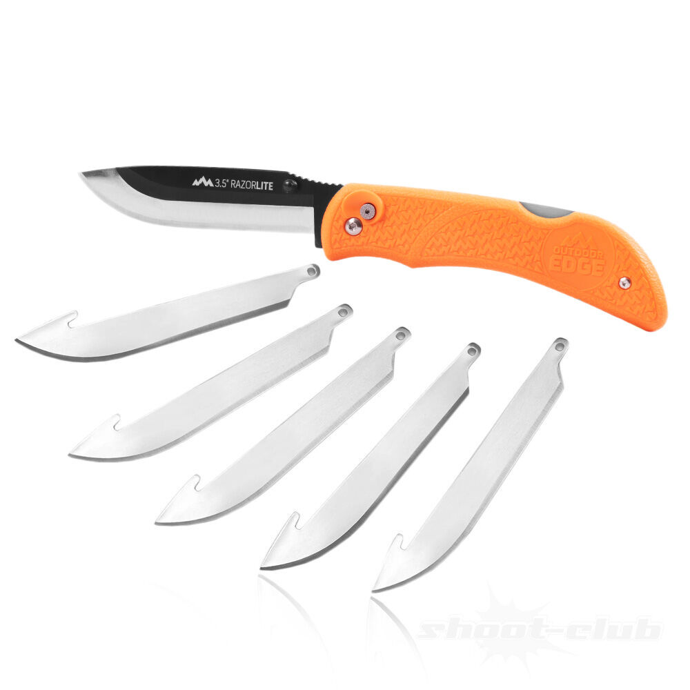 Outdoor Edge Razor Lite 3,5 Zoll Taschenmesser Orange