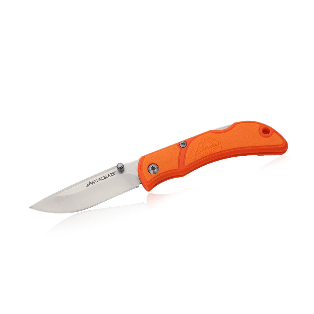 Outdoor Edge TRAIL BLAZE 2,5 Zoll Einhandmesser Orange