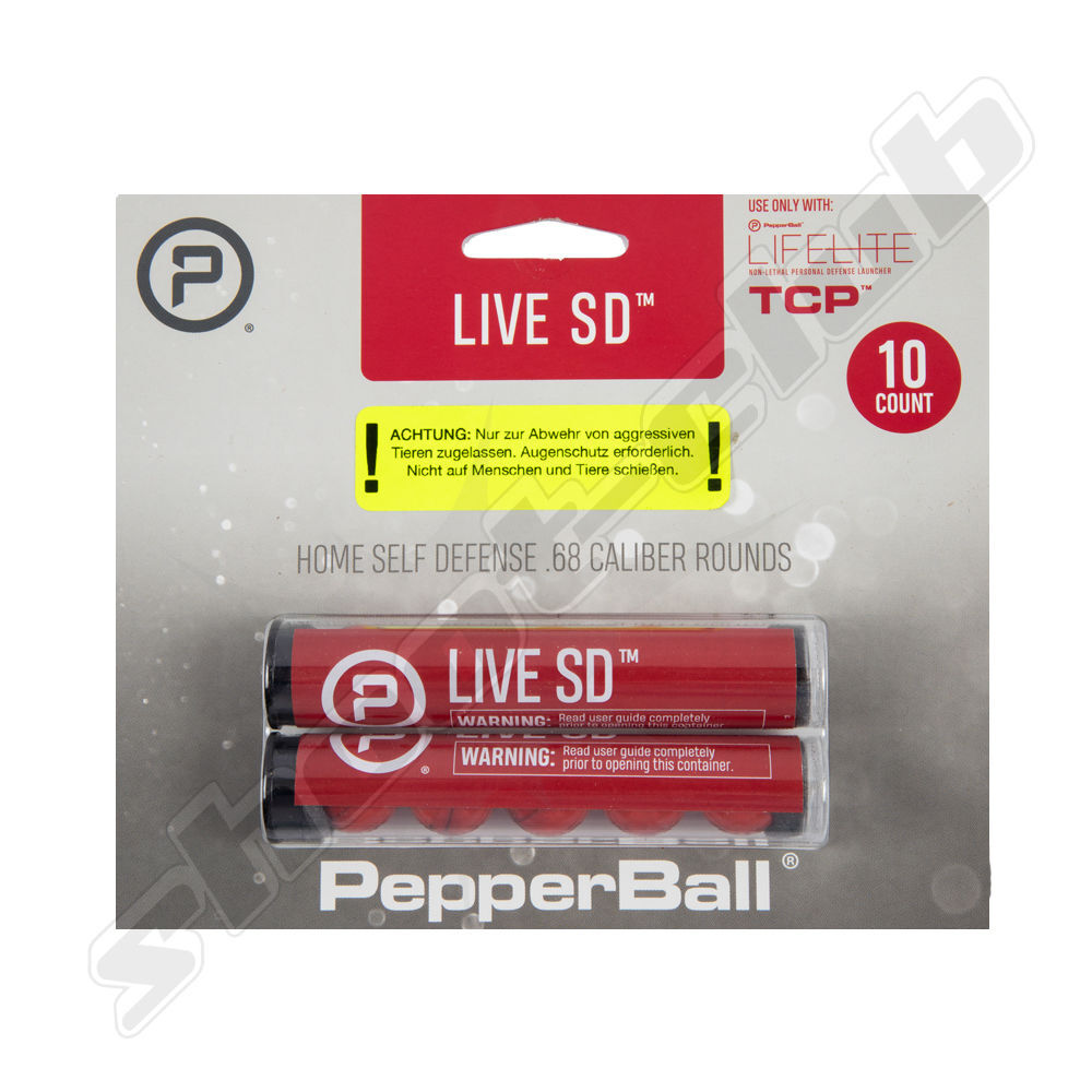 PepperBall Live SD PAVA Projektile 2% cal. 68 10 Stück