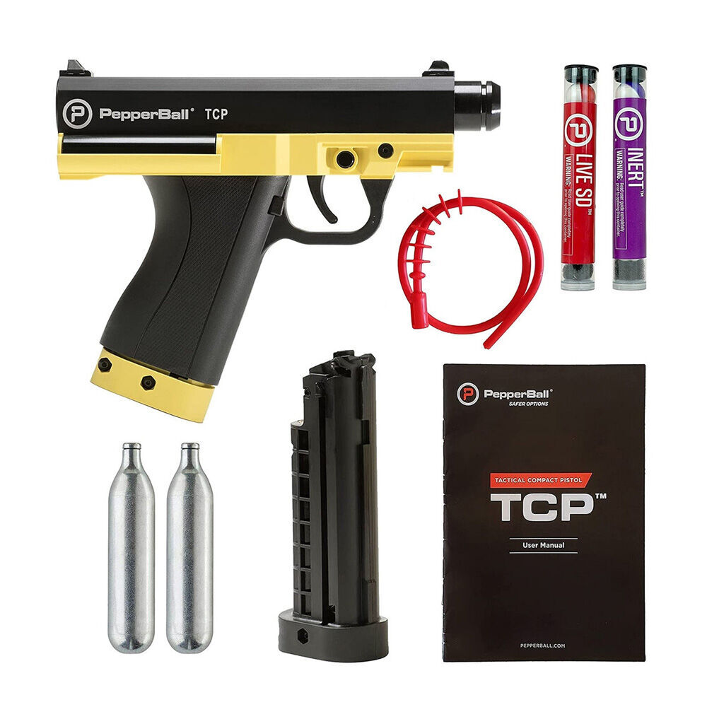 PepperBall TCP Home Defense Kit Gelb .68 RAM Waffen Set