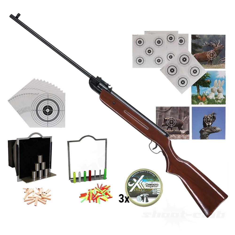 Perfecta 32 Luftgewehr .4,5mm Diabolo im Super Target Set mit Diabolos