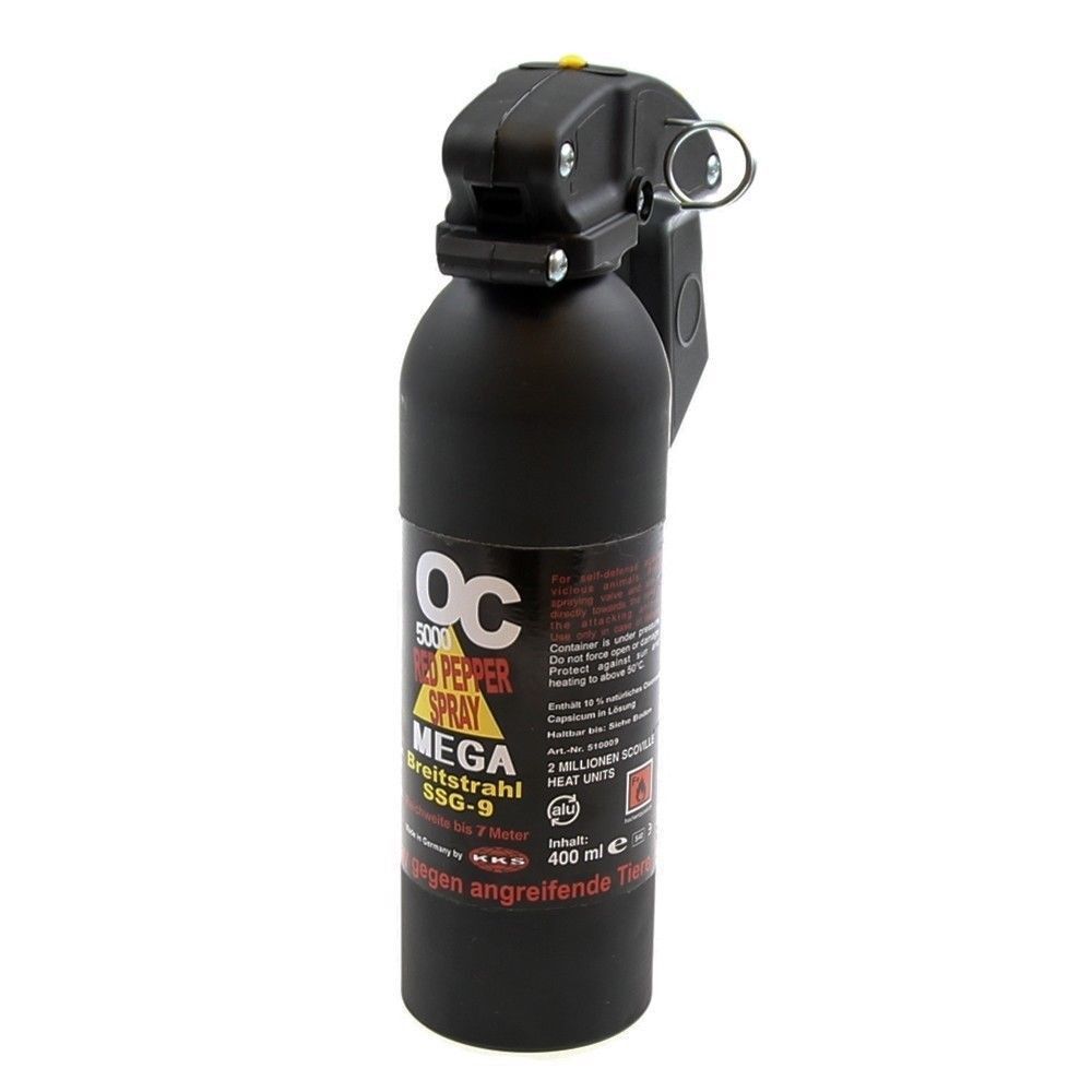 Pfefferspray OC 5000 400 ml mit Pistolengriff
