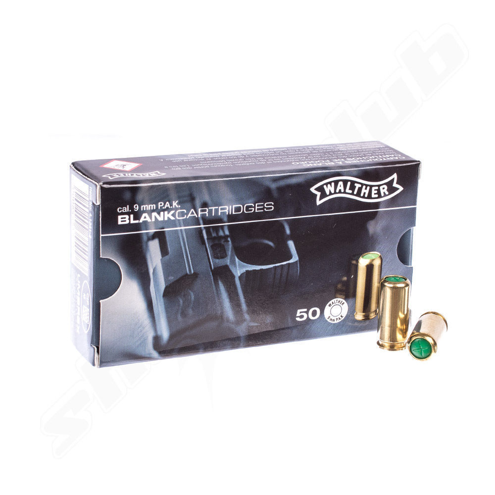 Walther P99 Schreckschuss Pistole 9mm P.A.K. schwarz inkl. 2x 50  Platzpatronen kaufen