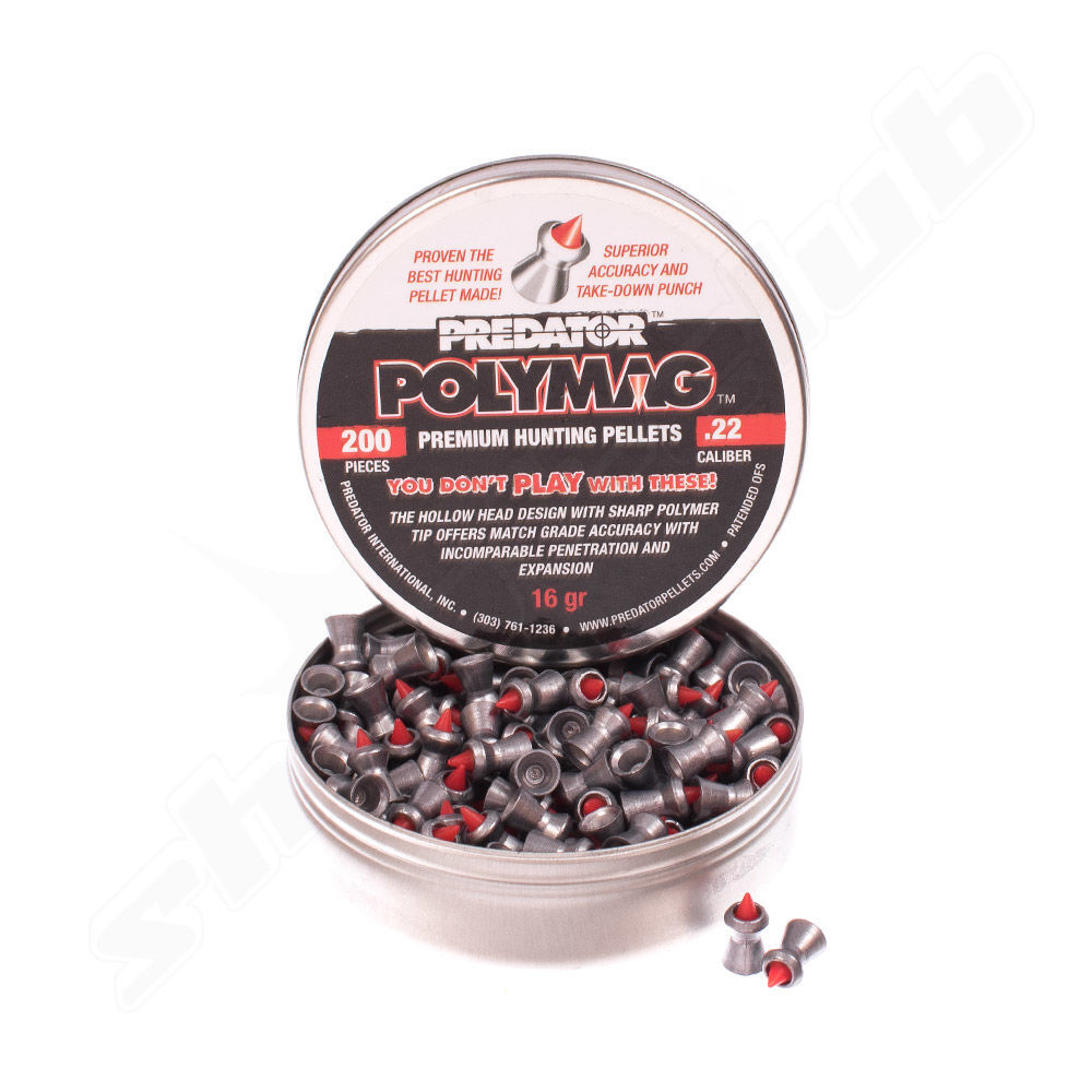 Predator Polymag Premium Hunting Luftgewehr Diabolos 5,5 mm