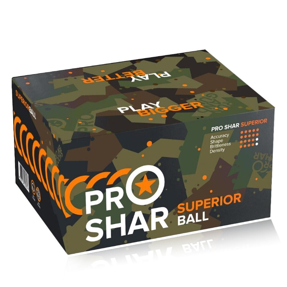 Pro Shar Superior Magfed Paintballs .68 2000 Schuss
