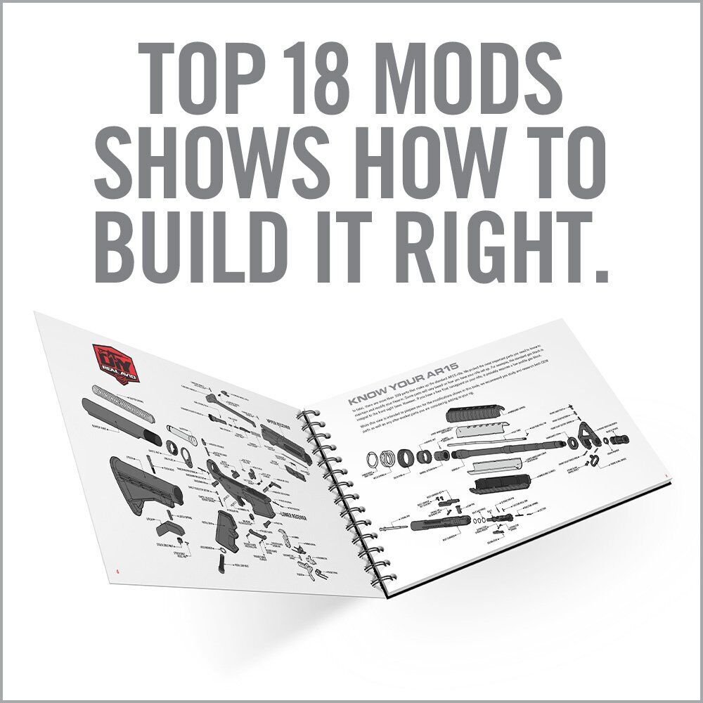 Real Avid Top AR15 Mods Instructional Book - Handbuch Bild 3