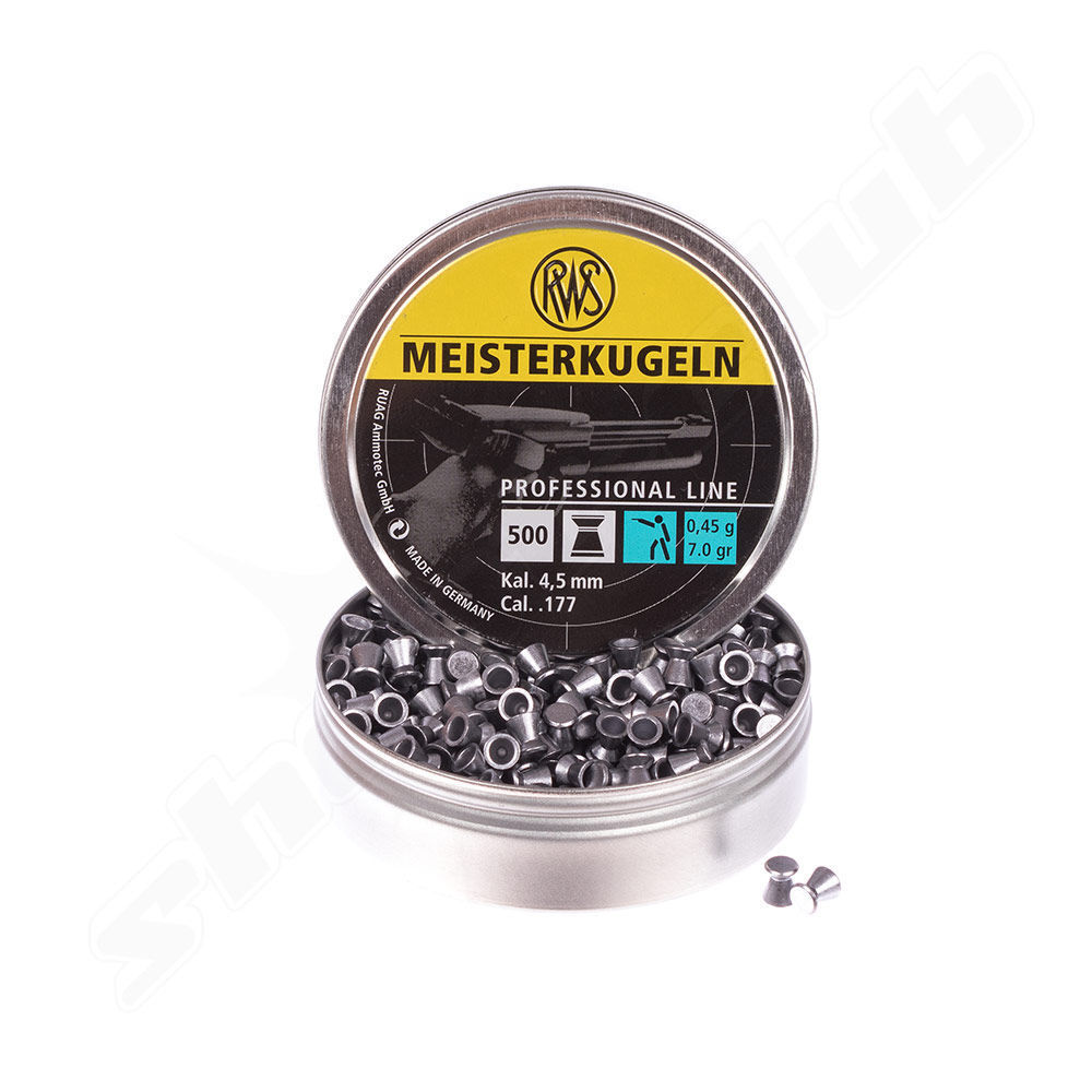 RWS Meisterkugeln Professional Line Luftpistole Kal. 4,5 mm - 500 Stk