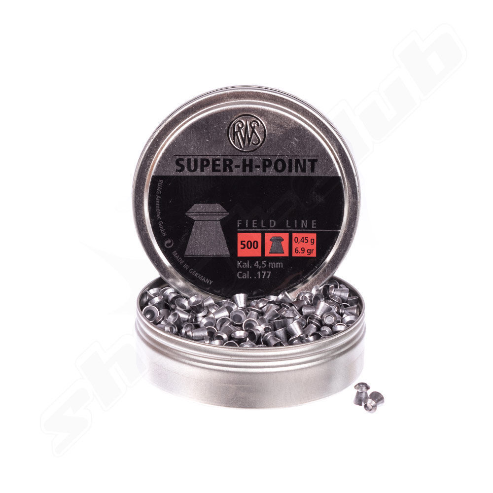 RWS Super H-Point Field Line Diabolos, Hohlspitz, 4,5mm, 500 Stck