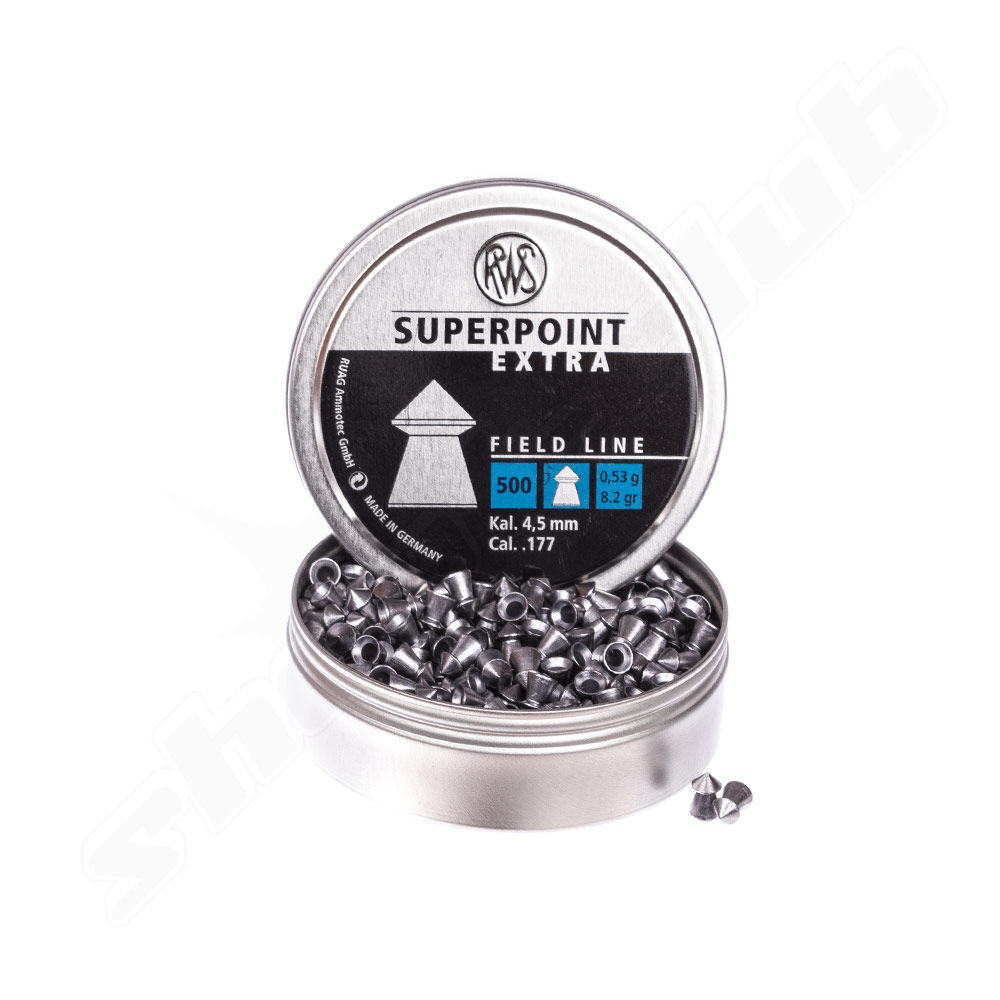 RWS Superpoint Extra Field Line Jagddiabolos, Kal. 4,5 mm, 500 Stck