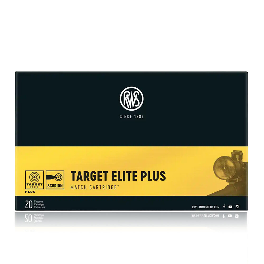 RWS Target Elite Plus Match Buechsenpatrone 250 grs .338 Lapua Magnum