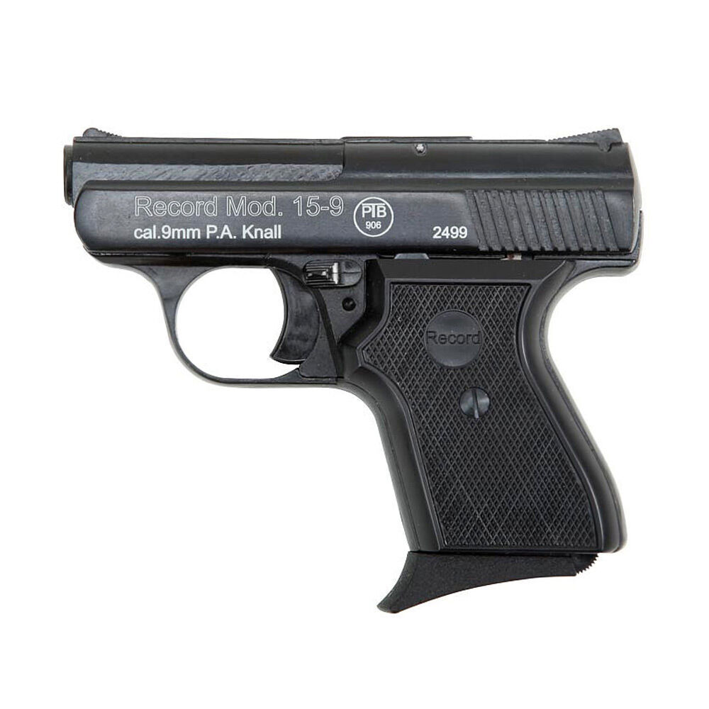 Record 15-9 Schreckschusspistole 9mm PAK Schwarz