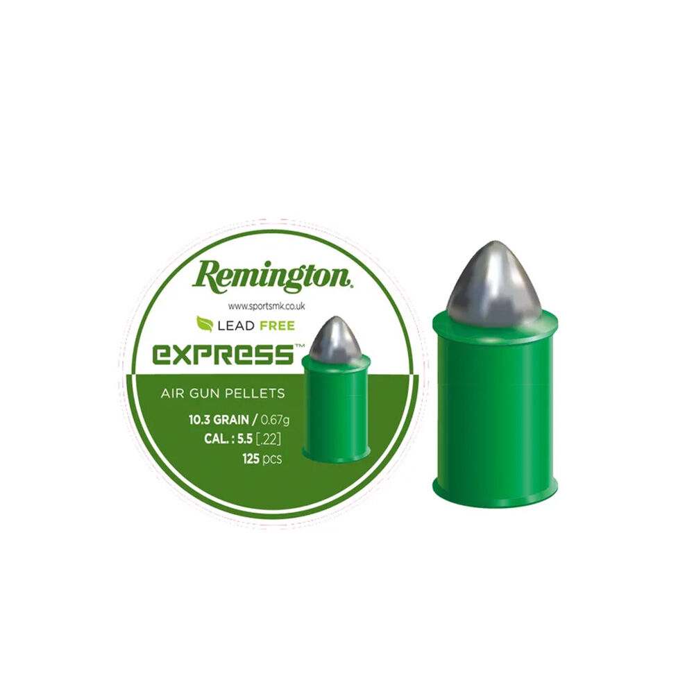 Remington Express Diabolos bleifrei 5,5 mm (.22) 0,67 g / 10,3 grs 120 St�ck