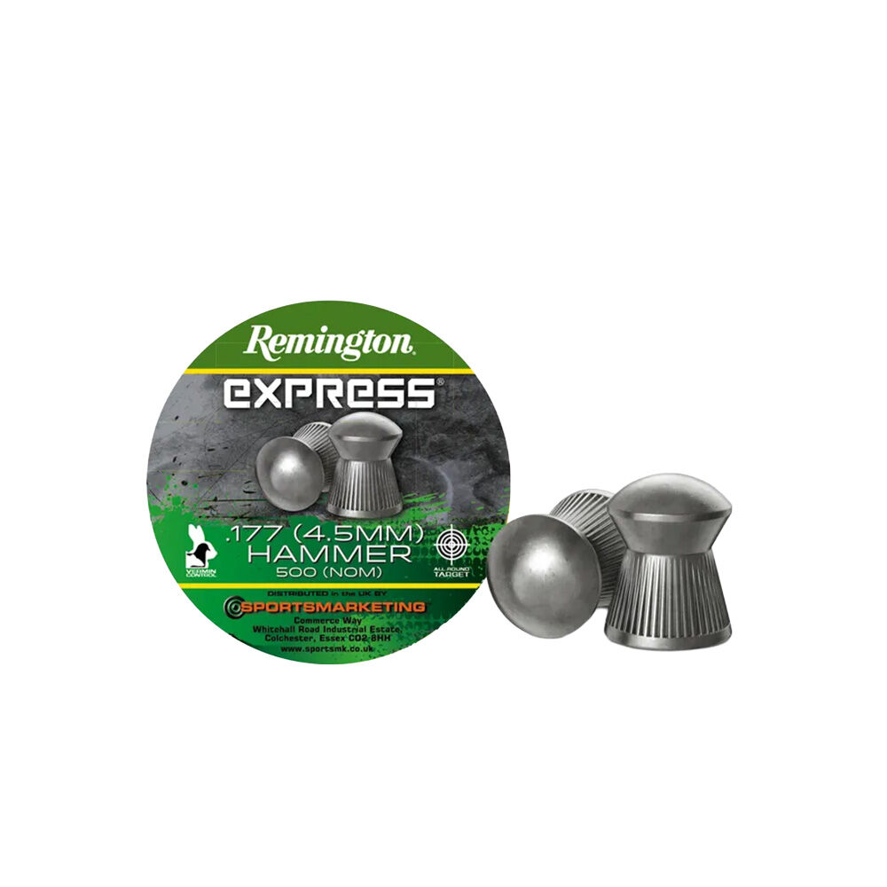 Remington Express Hammer Diabolos 4,5 mm (.177) 0,51 g / 7,87 grs 500 St�ck