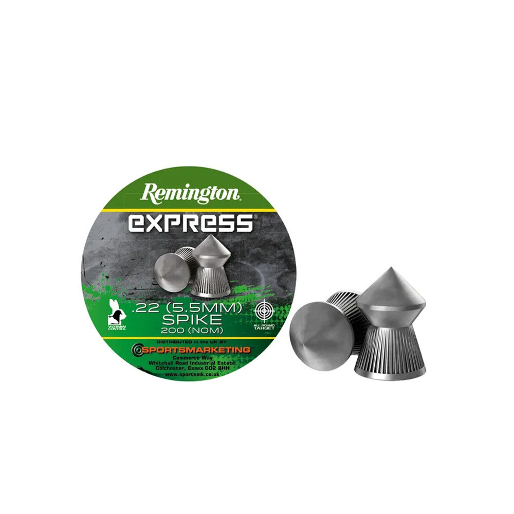 Remington Express Spike Diabolos 5,5 mm (.22) 1,02 g / 15,74 grs 250 St�ck