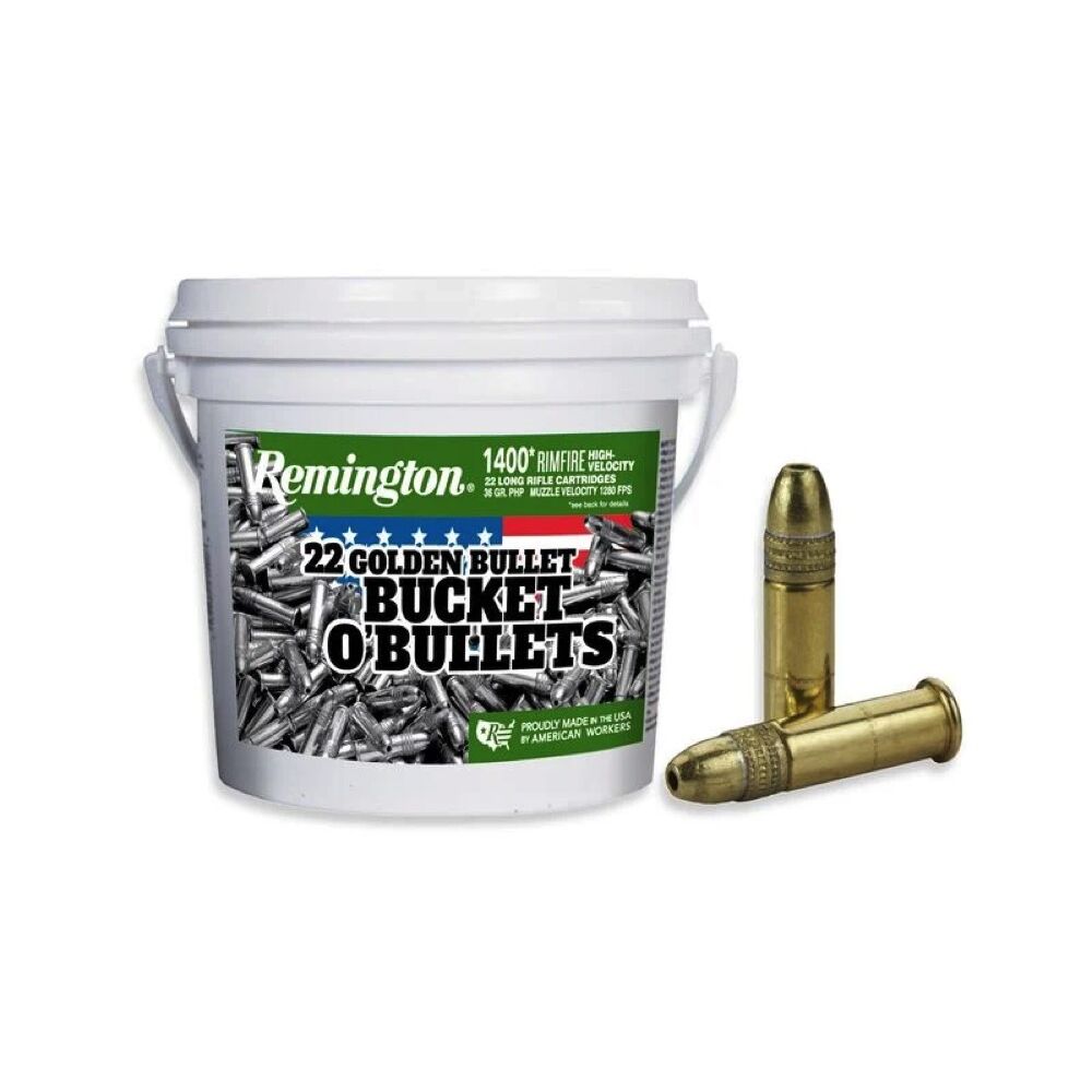 Remington Golden Bullet BPHPN 36grs .22lr 1400 Schuss Kleinkaliber Munition