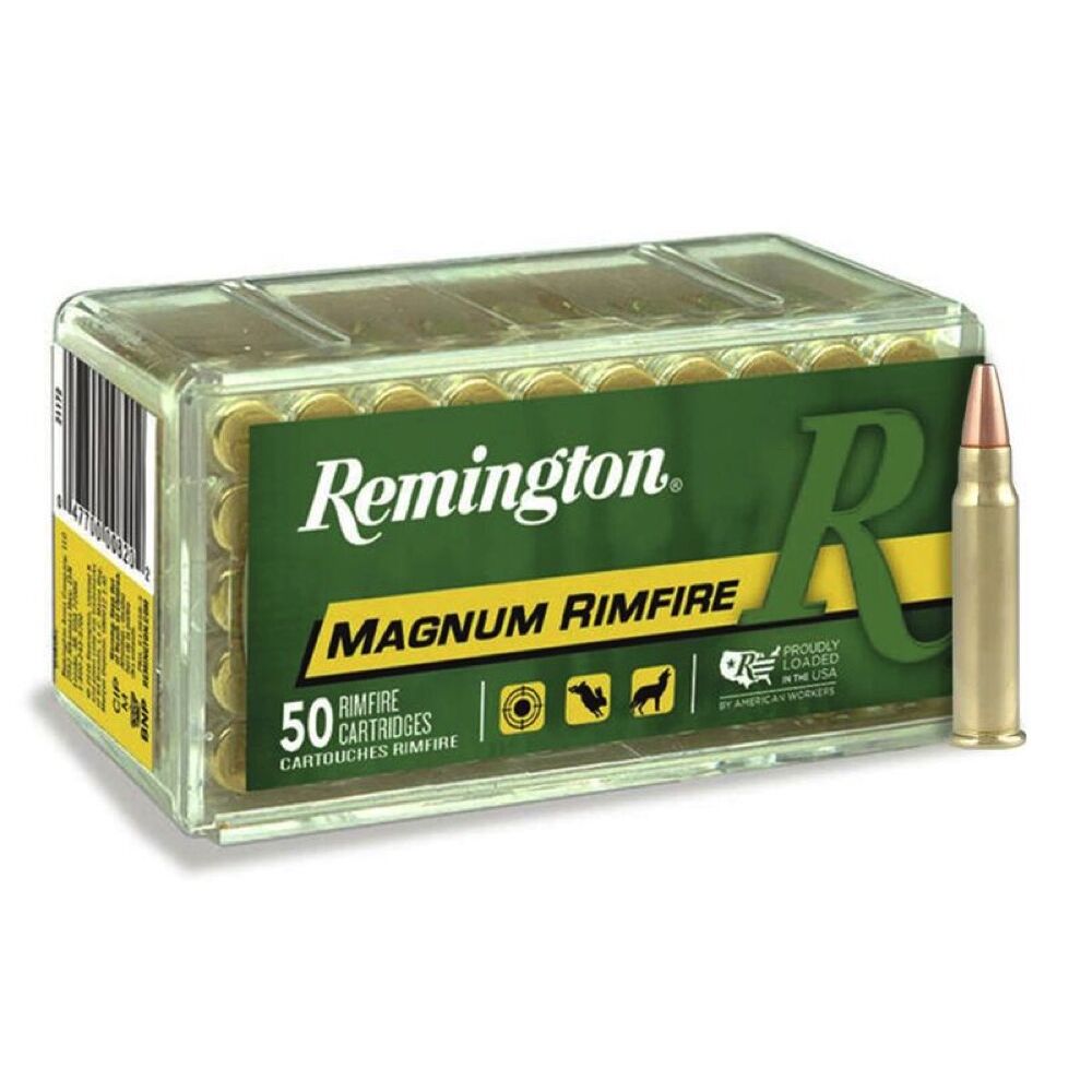 Remington Magnum Rimfire JHP 17grs .17HMR 50 Schuss Kleinkaliber Munition