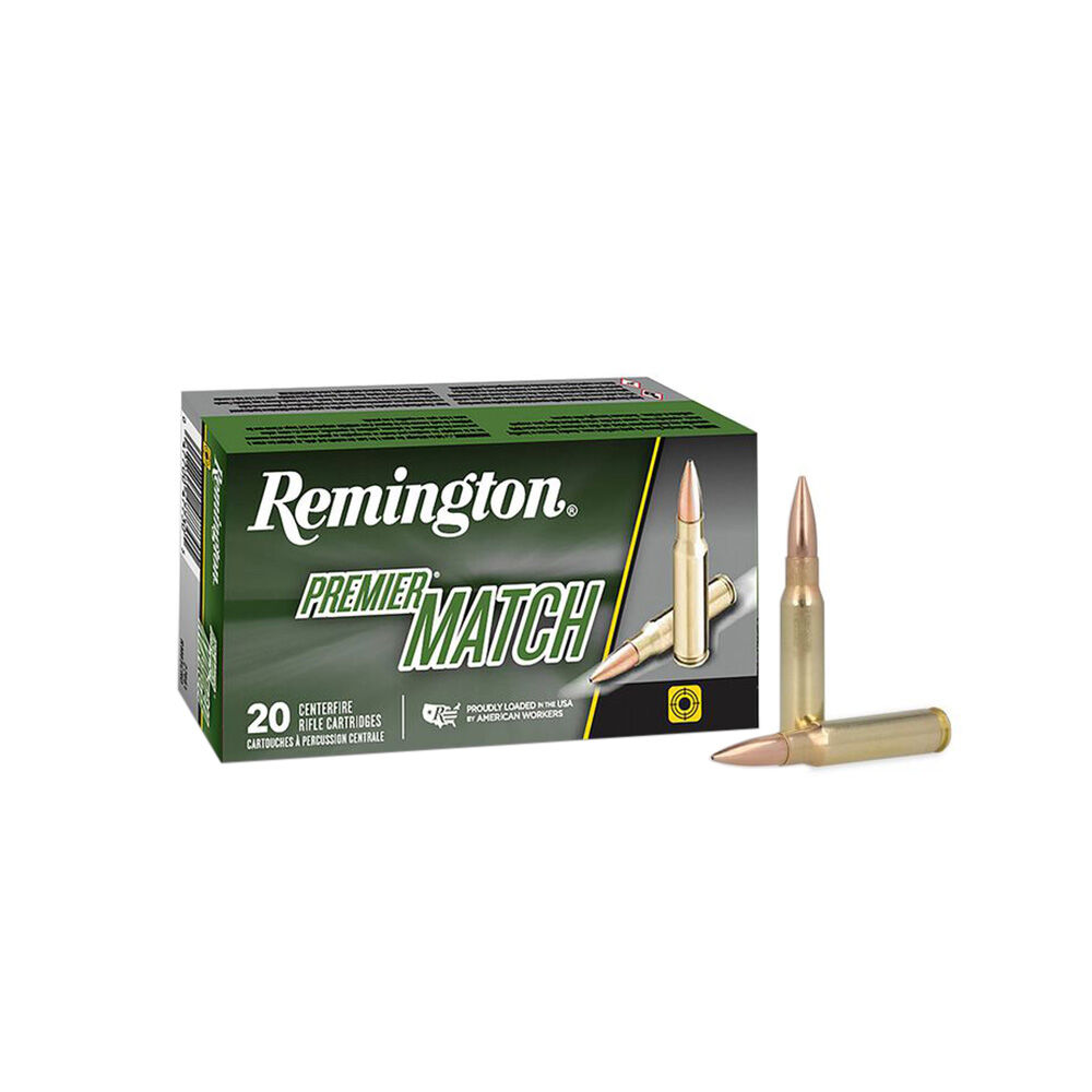 Remington Premier Match .308 Win 168grs MatchKing BTHP