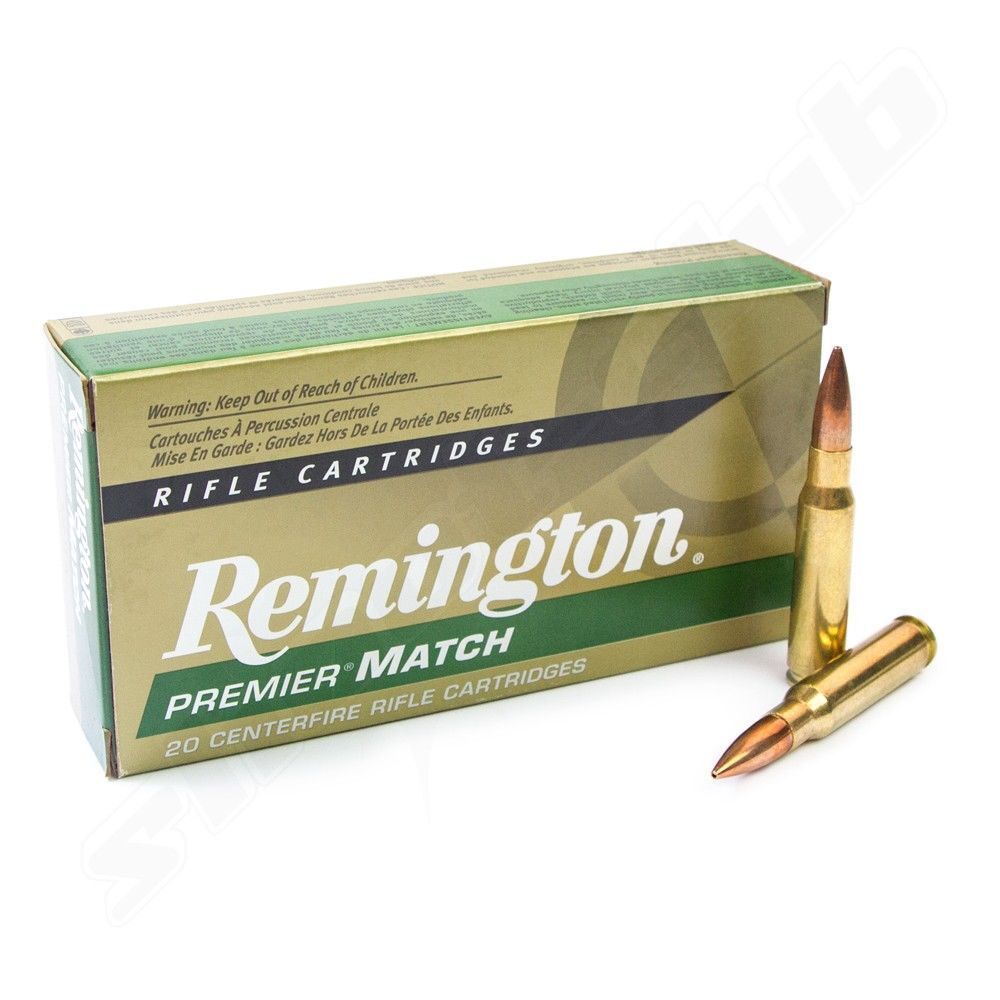 Remington Premier Match Bchsenpatronen .308 Win 168gr - 20 Stk. 