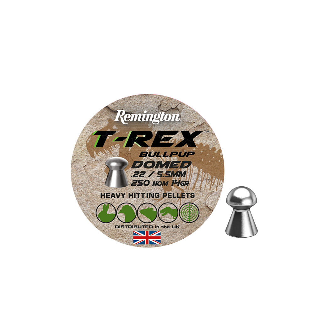 Remington T-Rex Bullpup Dome Diabolos 5,5 mm (.22) 0,91 g / 14 grs 250 St�ck
