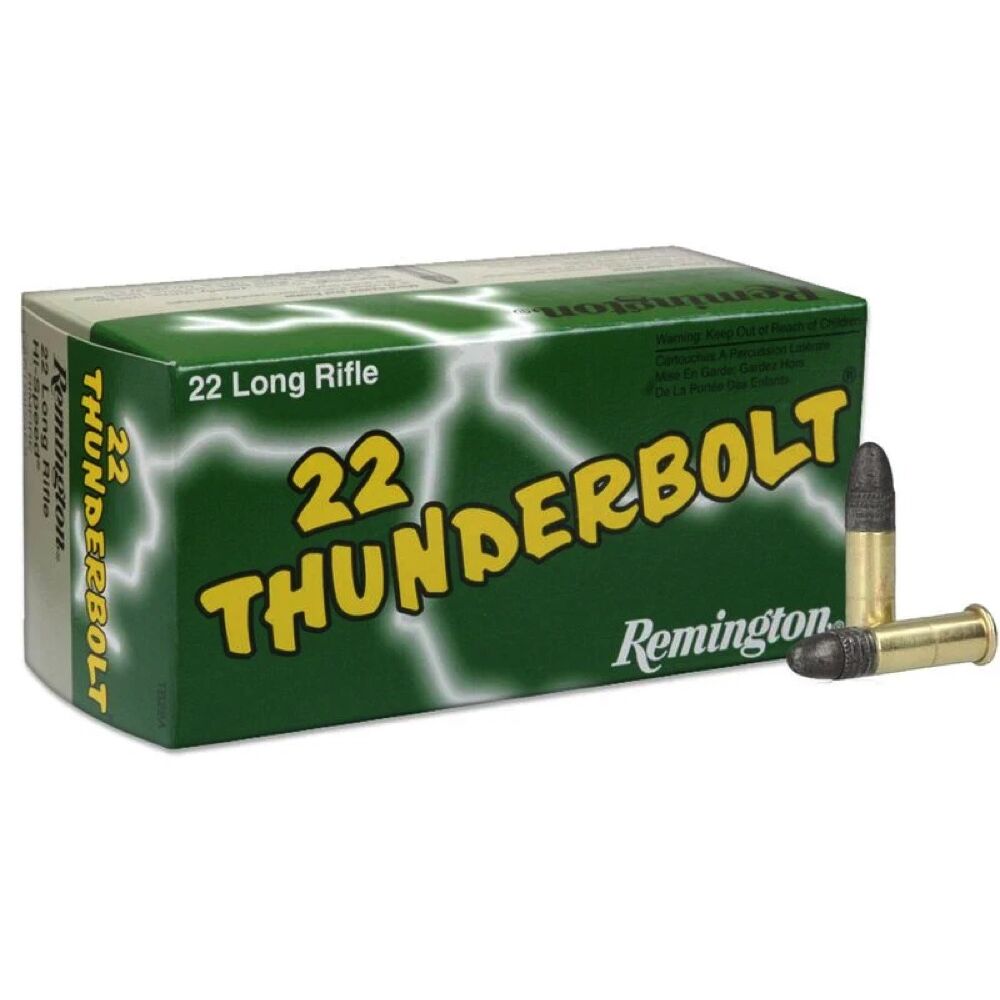 Remington Thunderbolt LHP 40grs .22lr 50 Schuss Kleinkaliber Munition