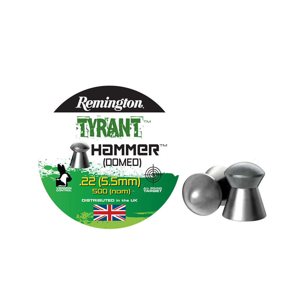 Remington Tyrant Hammer Diabolos 5,5 mm (.22) 1,38 g / 21,3 grs 500 St�ck